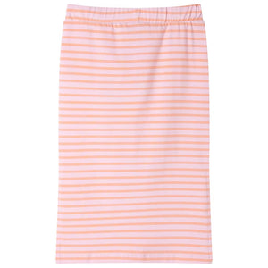Kinderrock mit Streifen Gerade Rosa 116