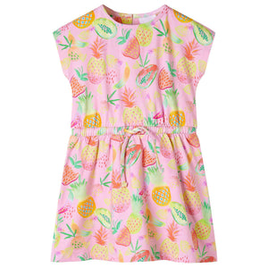 Robe enfant rose clair 116