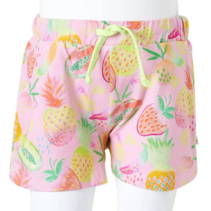 Kindershorts Zartrosa mit Kordelzug - Größe 104