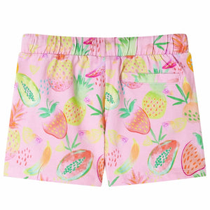 Short pour enfant avec cordon de serrage Rose pâle 116