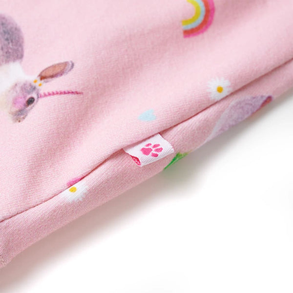 Robe enfant rose clair 104
