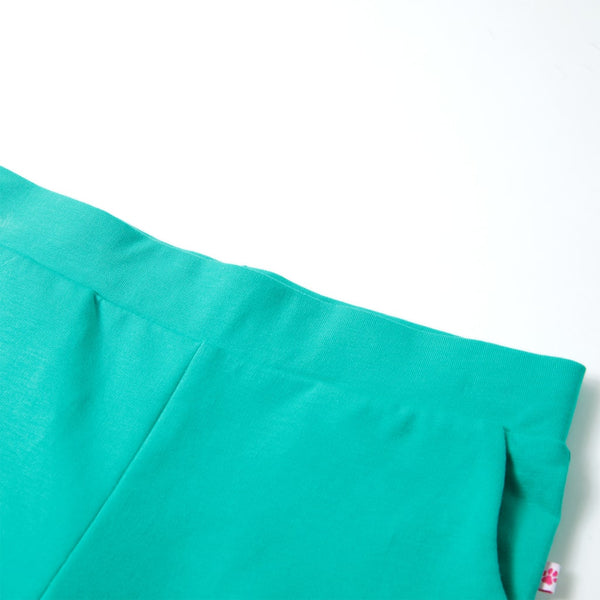 Kinderhose Minzgrün Weite Beine Größe 116