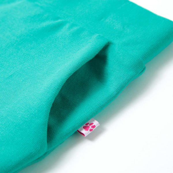 Kinderhose Minzgrün Weite Beine Größe 116