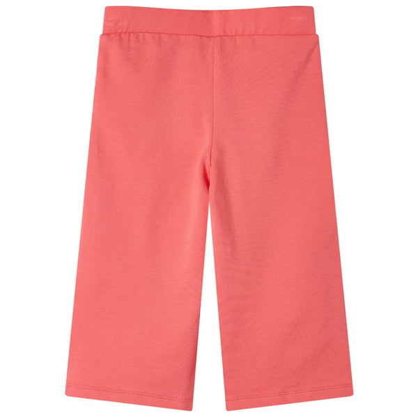 Kinderhose Korallenrosa Weite Beine Gr. 104