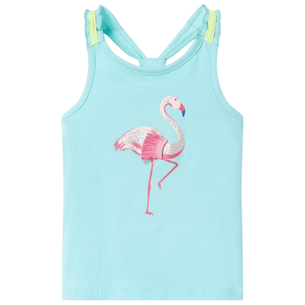 Kinder Tanktop Minzgrün Größe 116