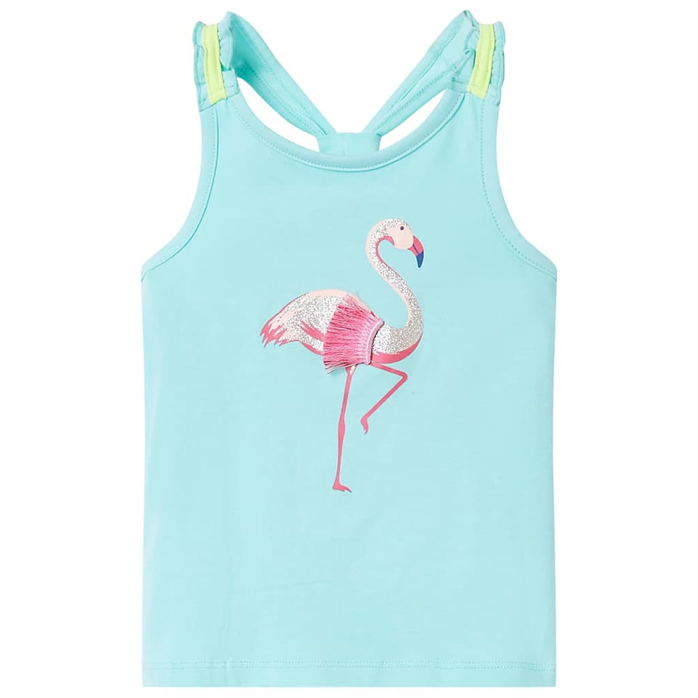 Kinder Tanktop Mintgrün Größe 128
