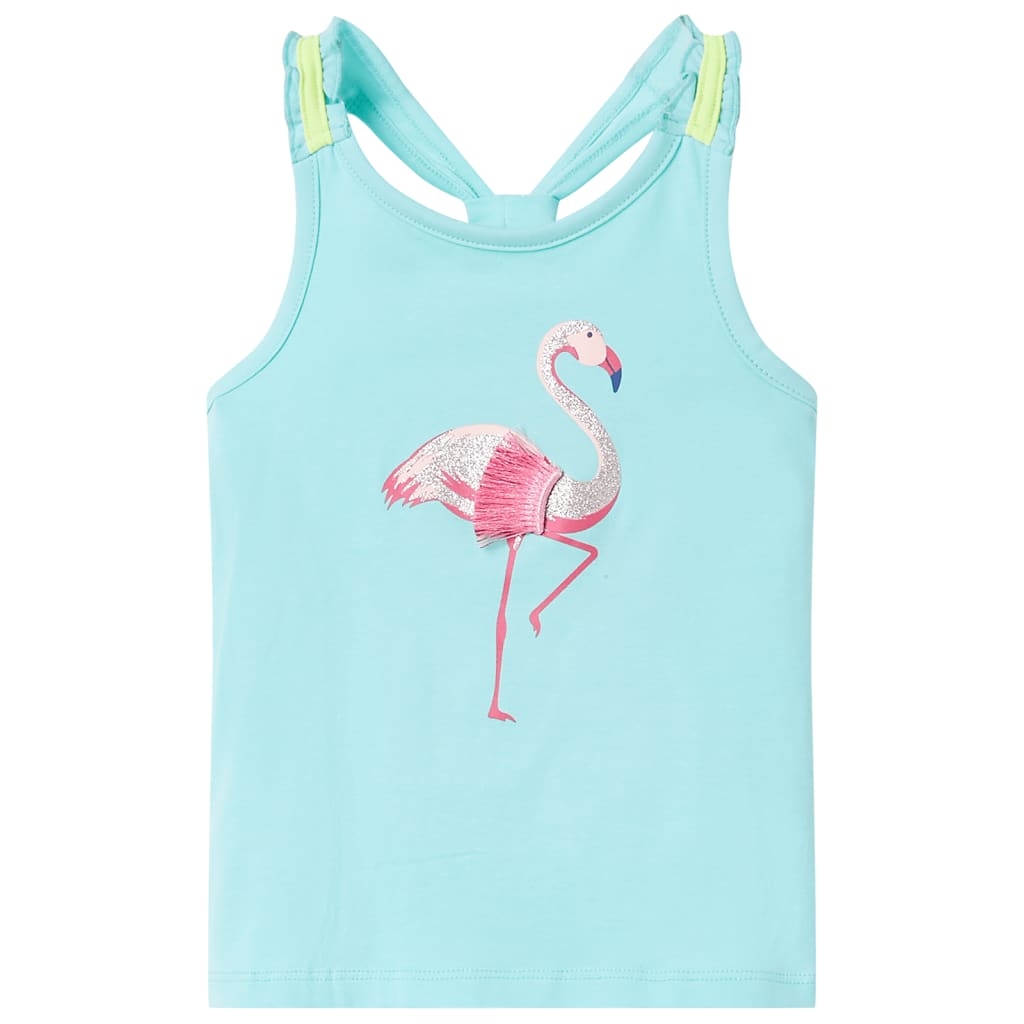Kinder-Tanktop Helles Minzgrün 140