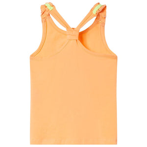 Débardeur enfant orange clair 104