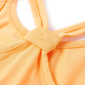 Débardeur enfant orange clair 128