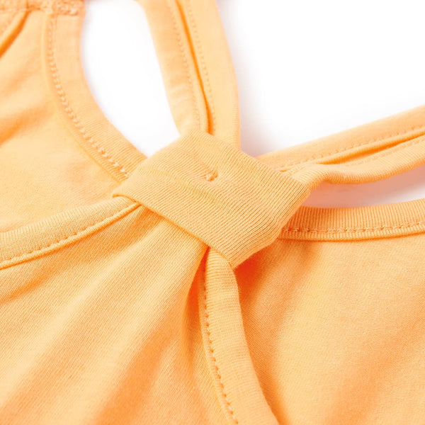 Débardeur enfant orange vif 140