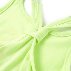 Kinder Tanktop Neongelb Größe 116