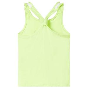 Débardeur enfant jaune fluo 128