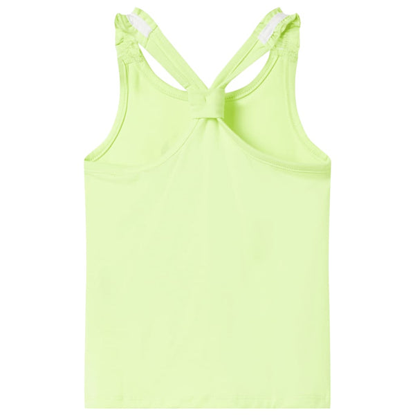 Débardeur enfant jaune fluo 128
