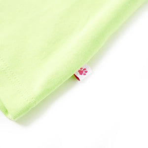 Débardeur enfant jaune fluo 140