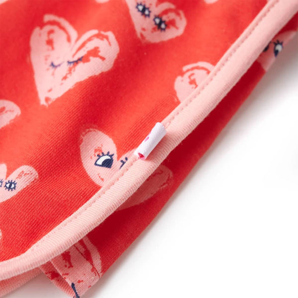 Kindershorts Rot mit Kordelzug - Größe 140