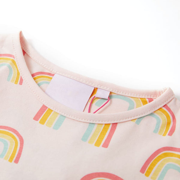 Kinderpyjama Kurzarm Rosa Größe 92