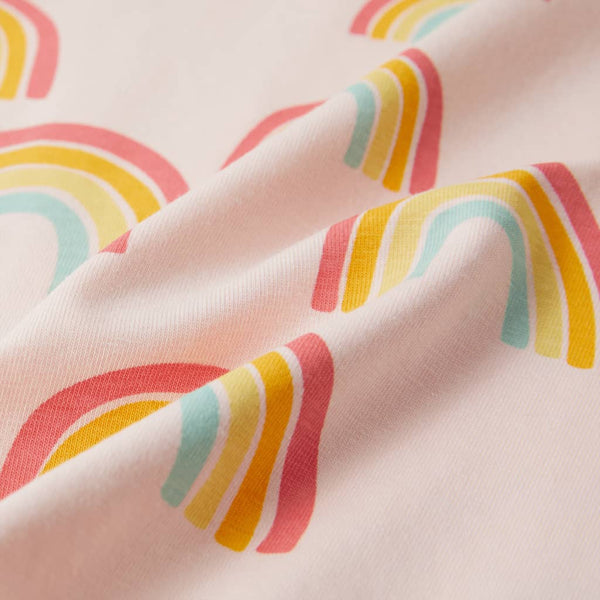 Kinderpyjama Kurzarm Zartrosa Größe 116