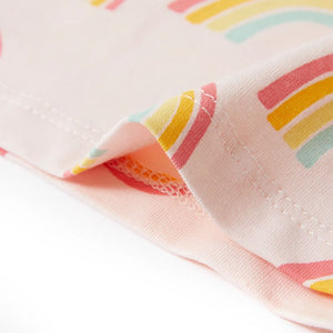 Kinder Pyjama Kurzarm Rosa Gr. 128