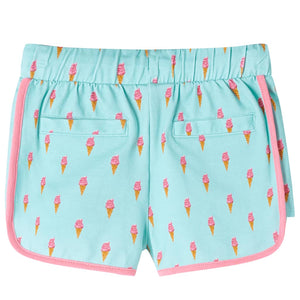 Kindershorts Hell Minzgrün Gr. 140