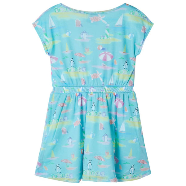 Hellblaues Kinderkleid Größe 104