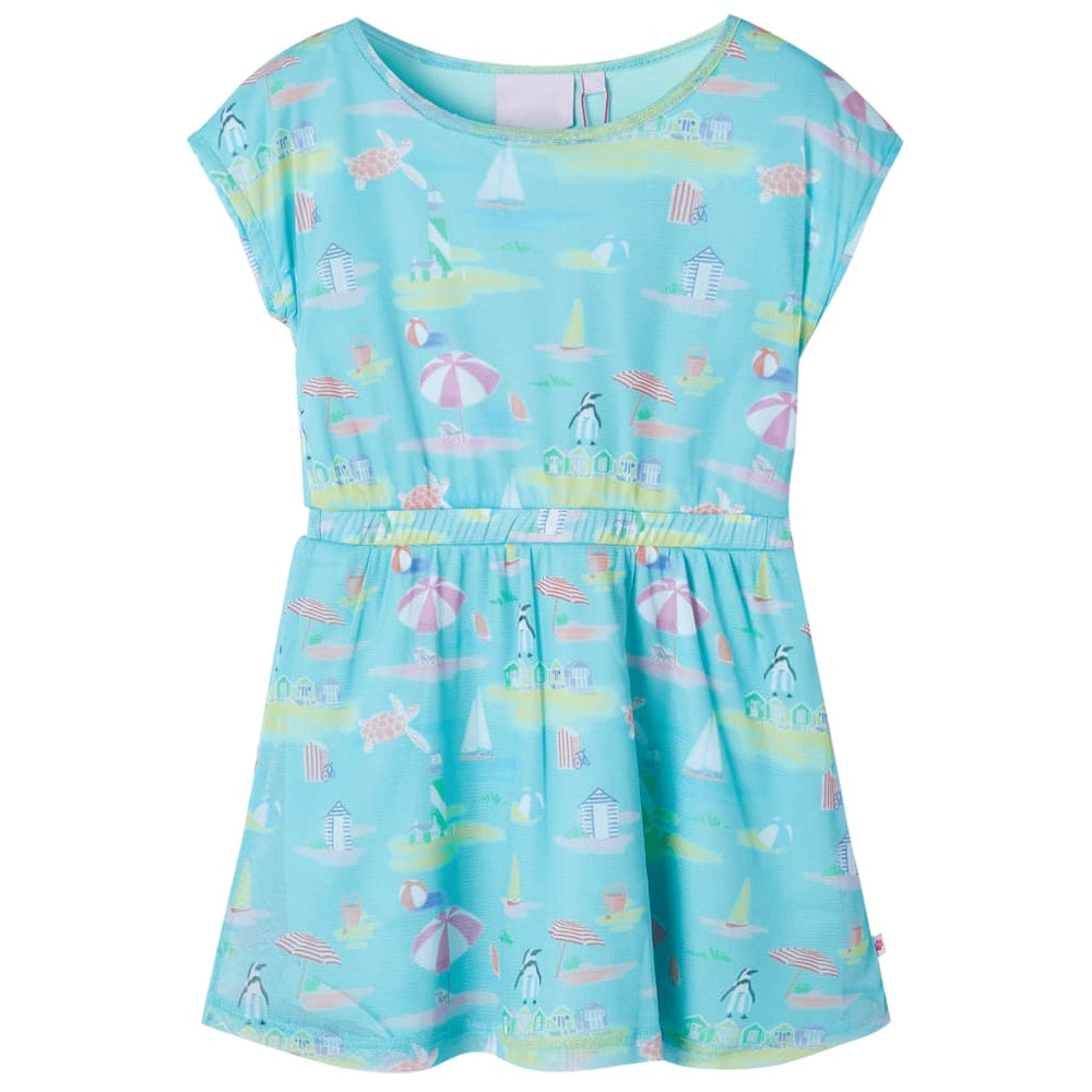 Kinderkleid Hellblau Größe 116