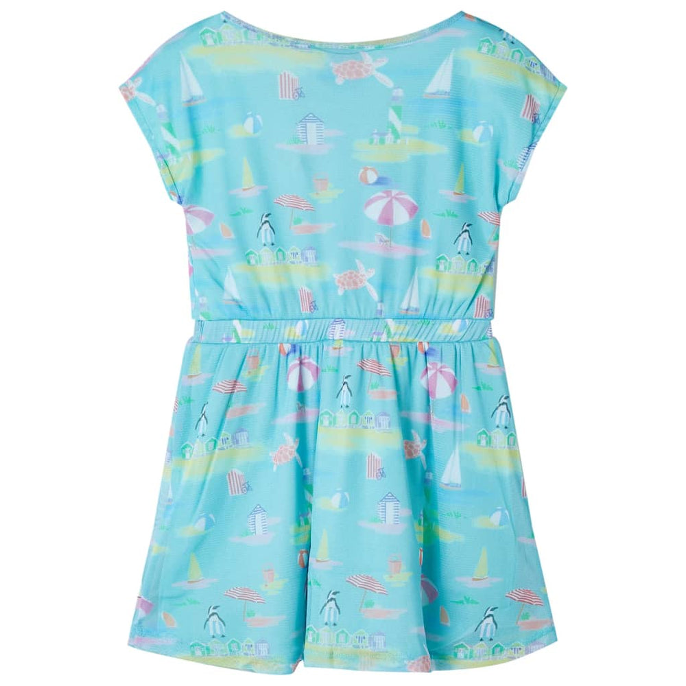 Kinderkleid Hellblau Größe 116