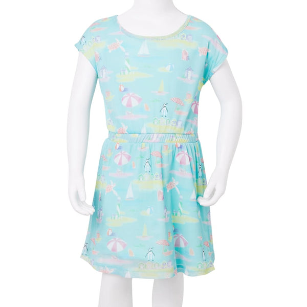 Kinderkleid Hellblau Größe 116