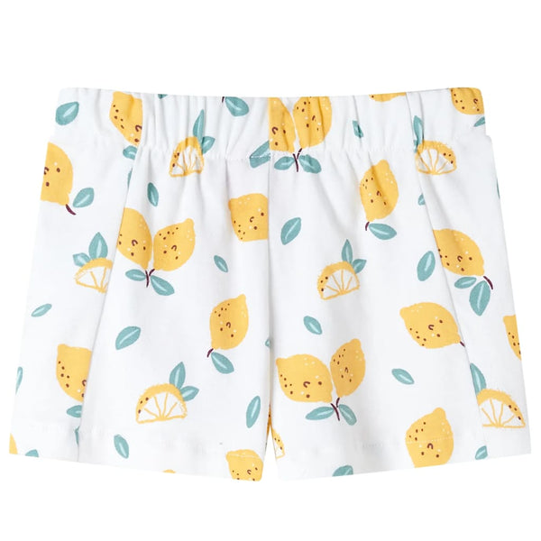 Kinder Shorts Ecru Größe 92