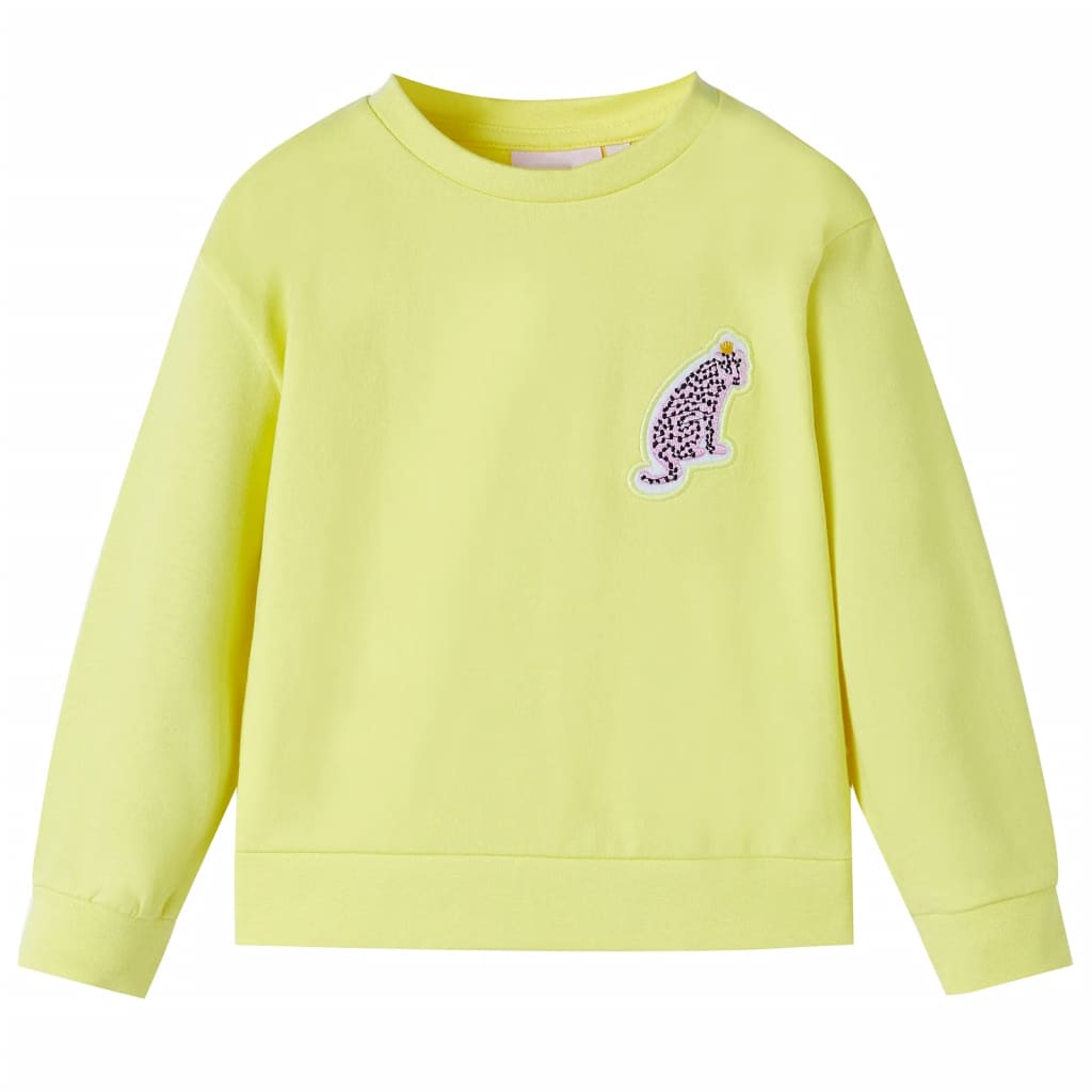 Sweatshirt enfant Jaune 104