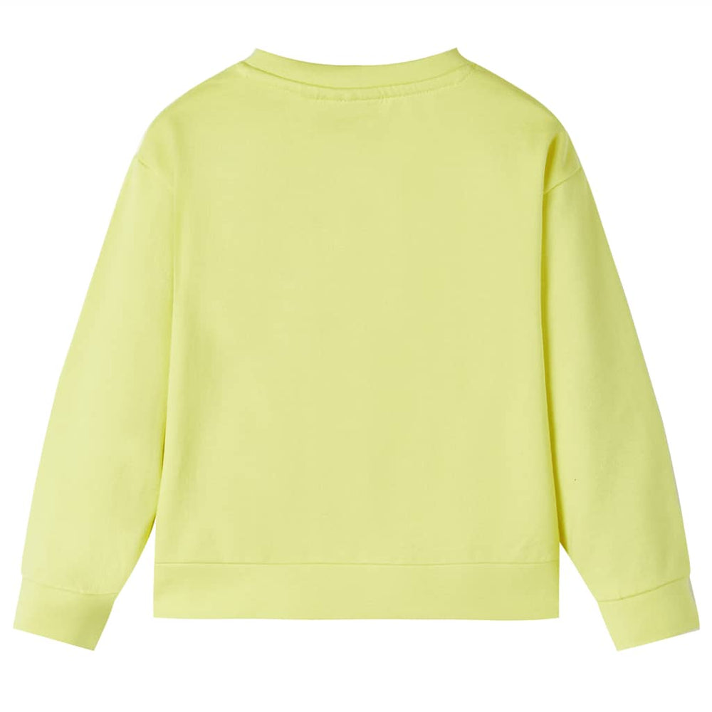 Sweatshirt enfant Jaune 104