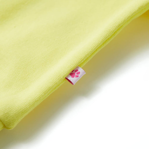 Gelbes Kinder-Sweatshirt Größe 104
