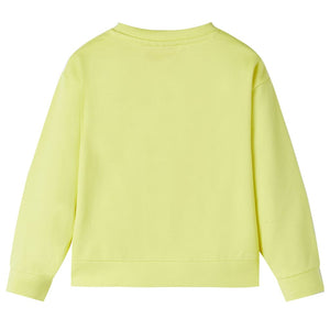 Gelbes Kinder-Sweatshirt – Größe 116