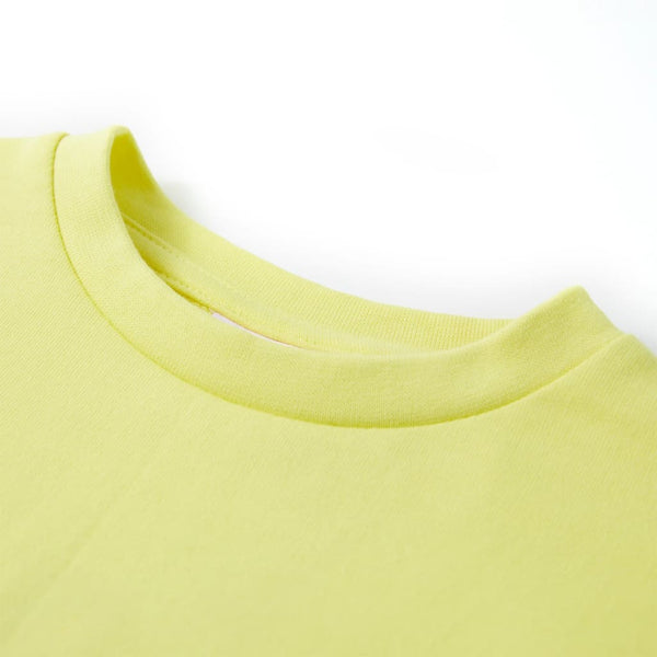 Sweat-shirt enfant jaune 140