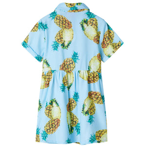 Robe enfant bleue 116