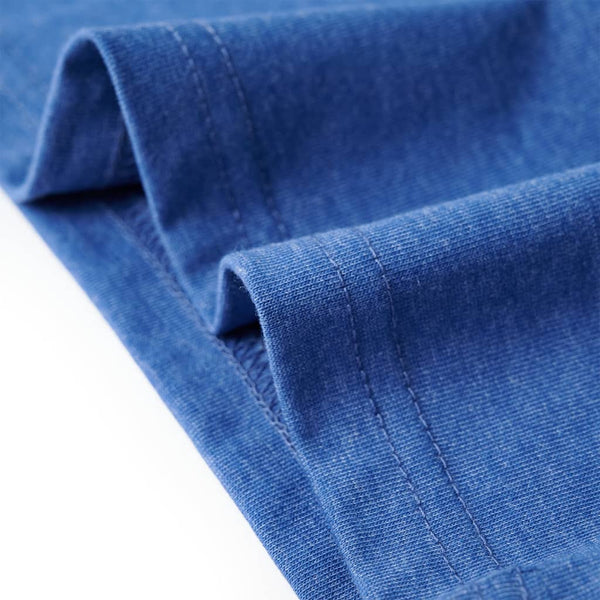 Débardeur enfant bleu chiné 128