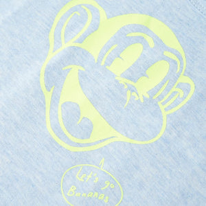 Débardeur Enfant Bleu Clair Chiné 128