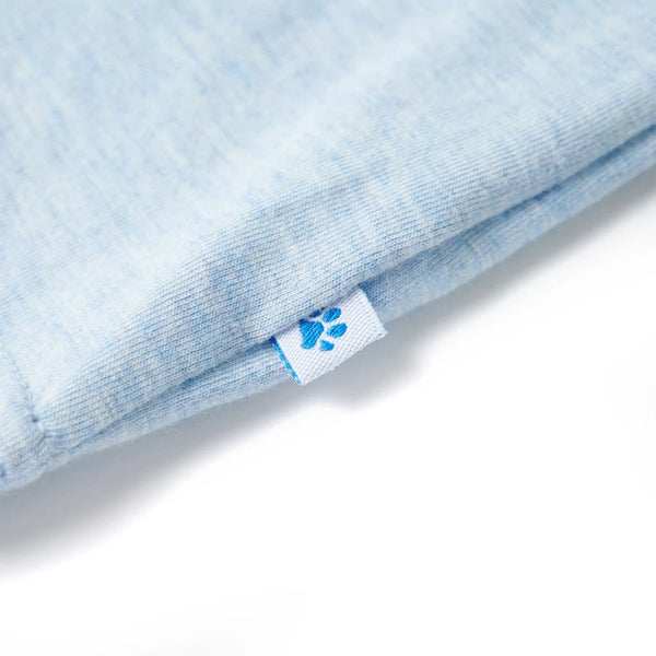 Débardeur Enfant Bleu Clair Chiné 128