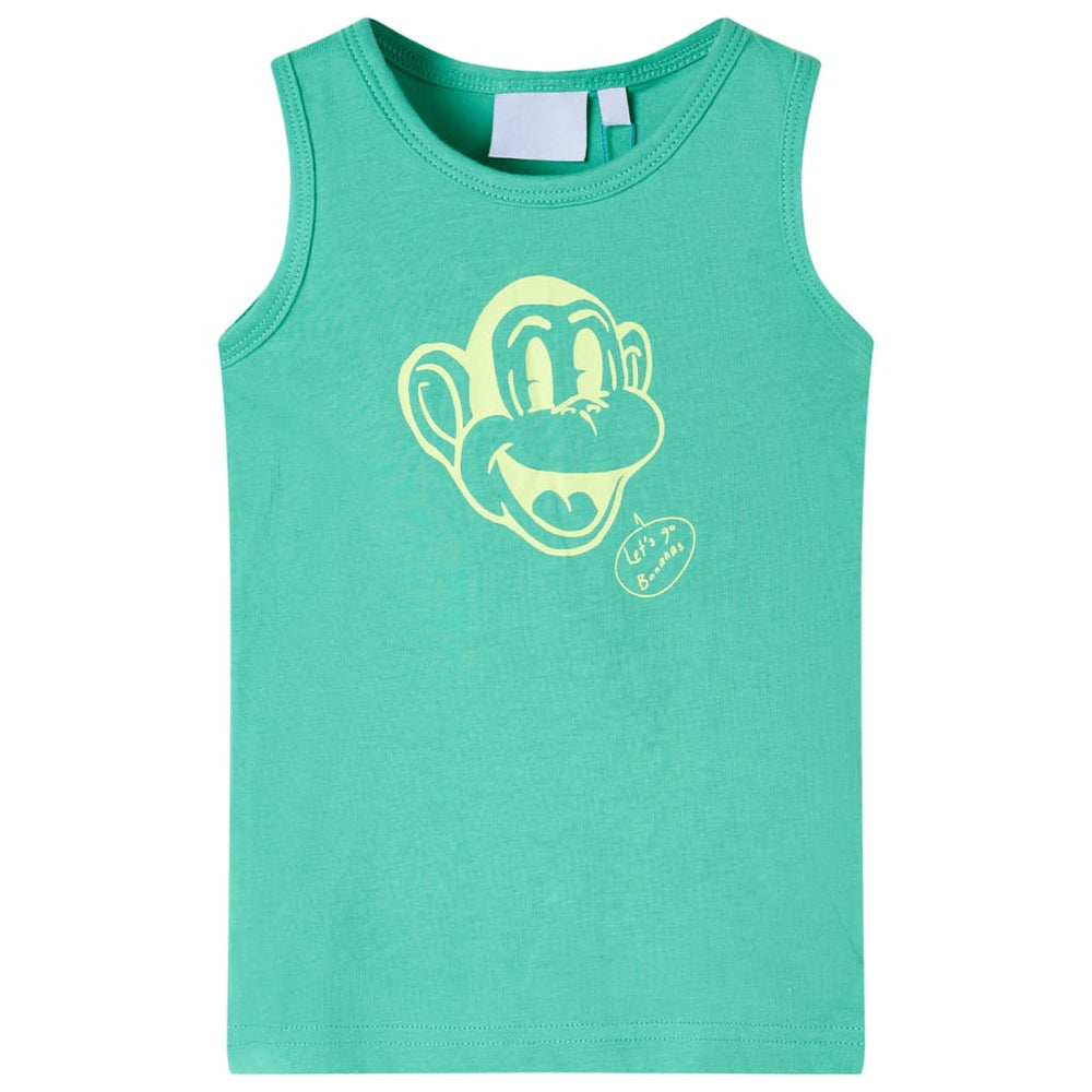 Débardeur enfant vert 92