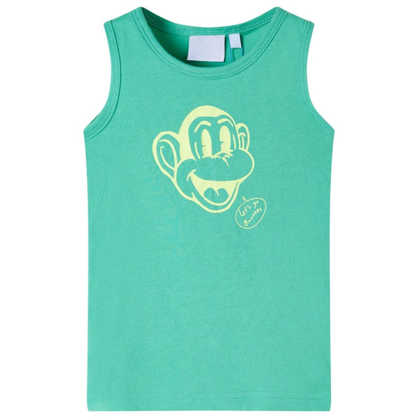 Débardeur enfant vert 116