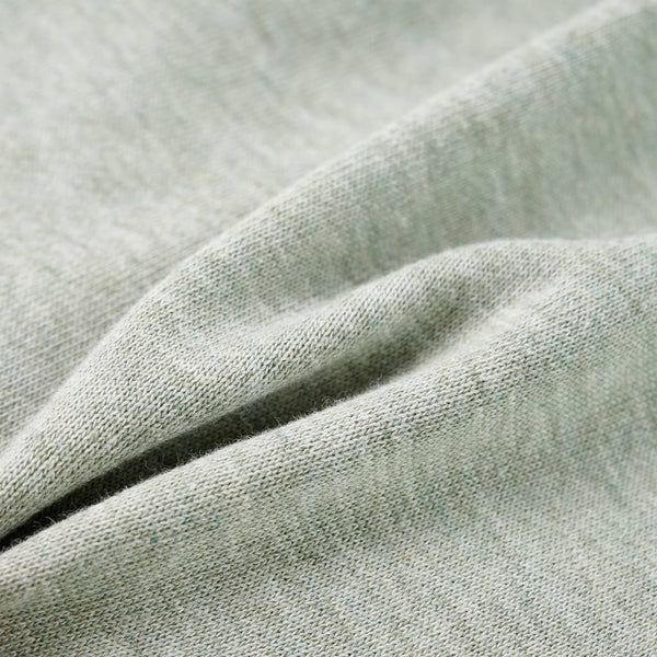 Sweat-shirt à capuche zippé pour enfant Mélange kaki clair 104