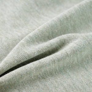 Kinder Kapuzenpullover mit Reißverschluss Khaki Melange - Größe 116