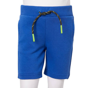 Kindershorts mit Kordelzug Blau 104
