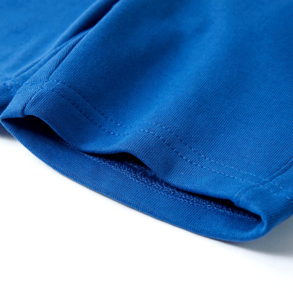 Kindershorts Blau mit Kordelzug - Größe 116