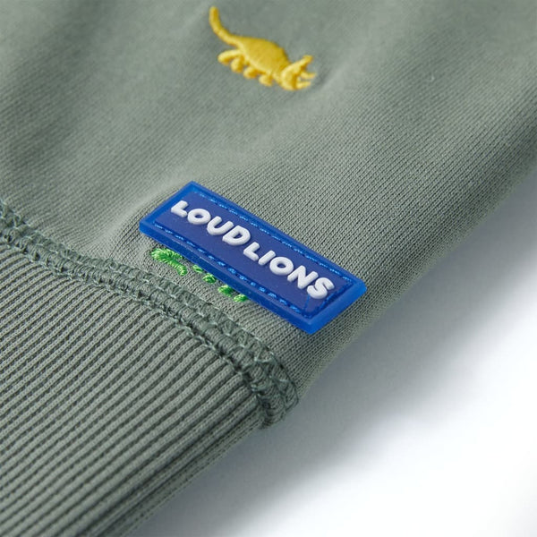 Kinder-Sweatshirt Khaki 116