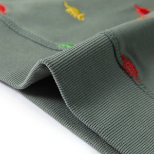 Kinder-Sweatshirt Khaki 116