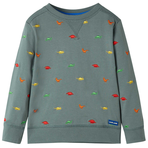 Sweat-shirt enfant Kaki 128