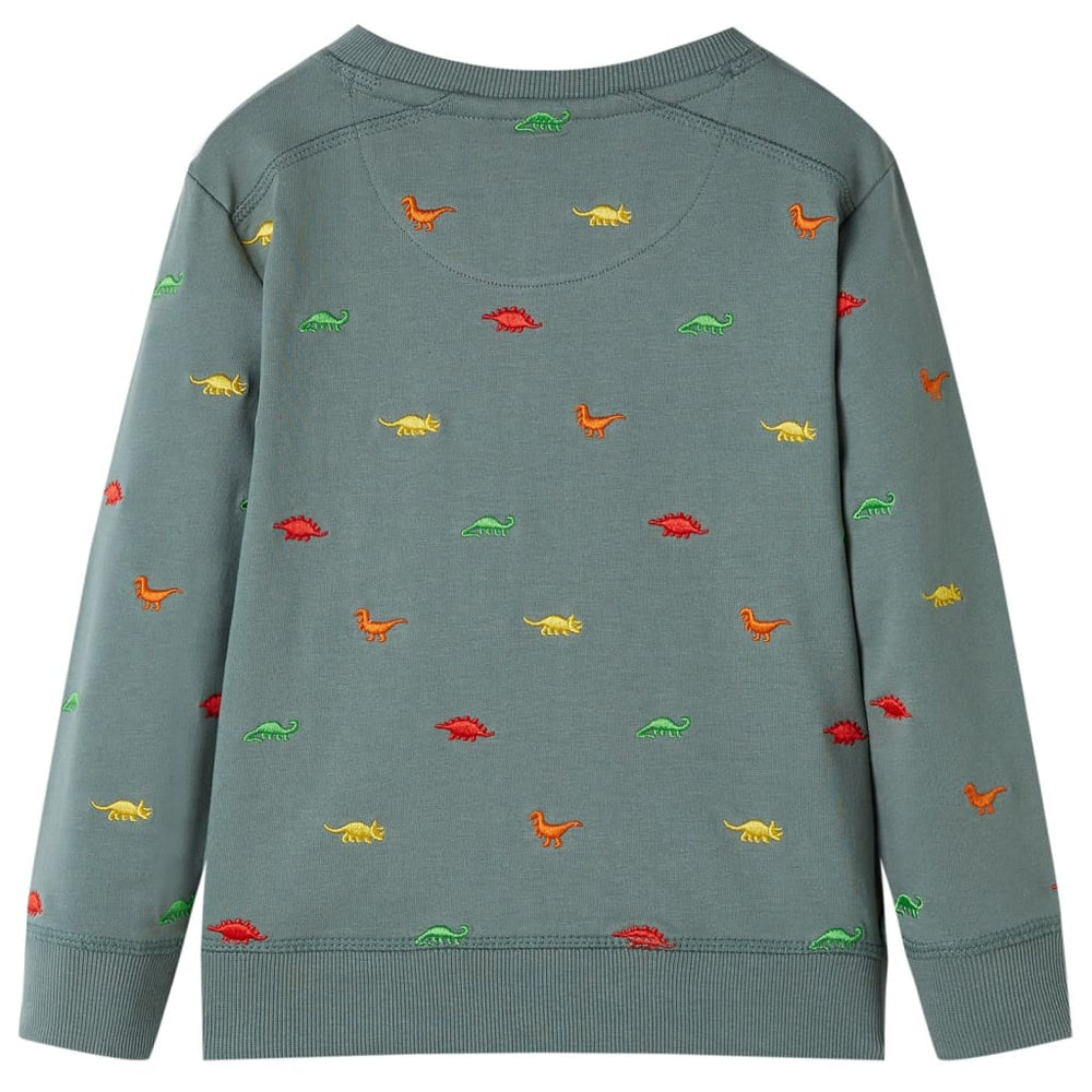 Sweat-shirt enfant kaki 140