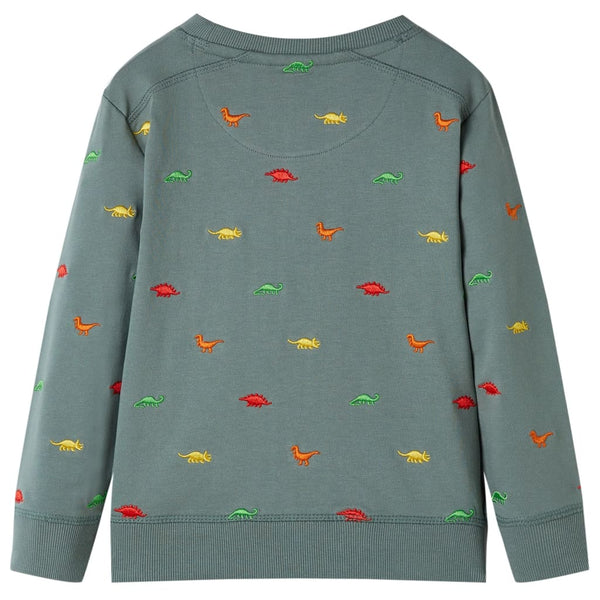 Sweat-shirt enfant kaki 140