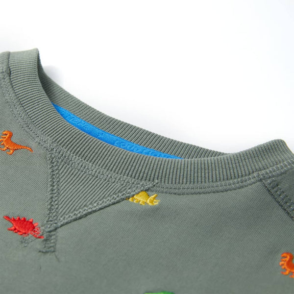 Kinder Sweatshirt Khaki Größe 140