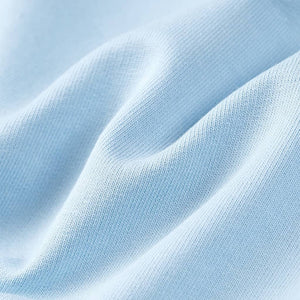 Sweat-shirt enfant bleu vif et bleu clair 116